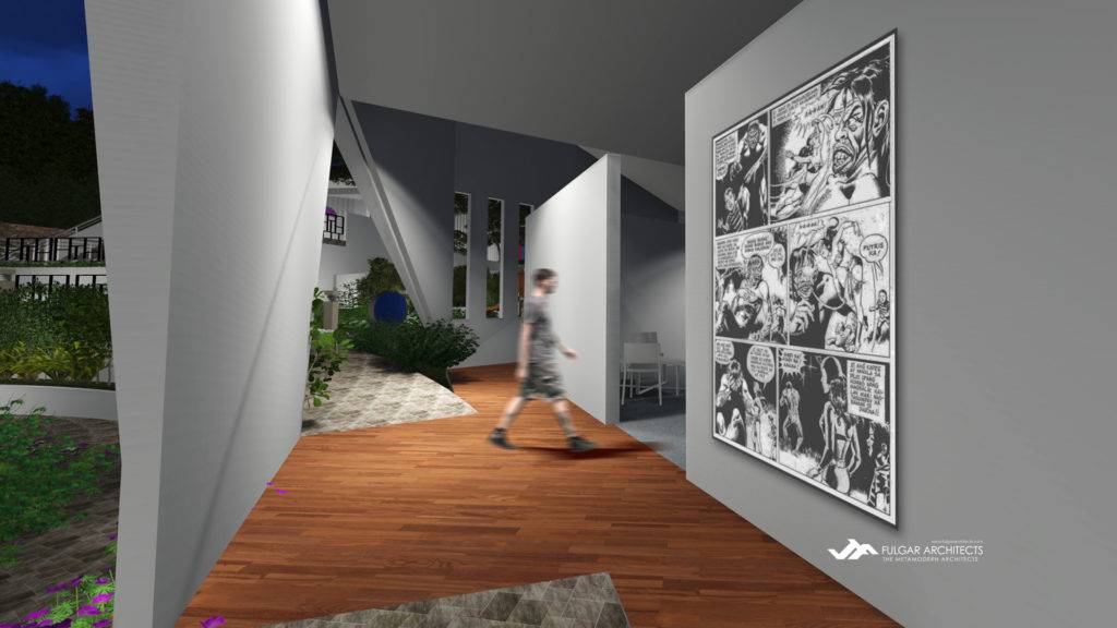 One of Southeast Asia's first Philippine komiks museum design in Tagaytay City.