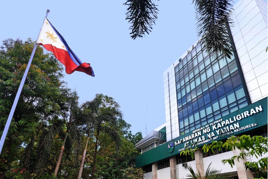 DENR or Department of Environmental and Natural Resources main office is located along Visayas Avenue, Diliman, Quezon City.