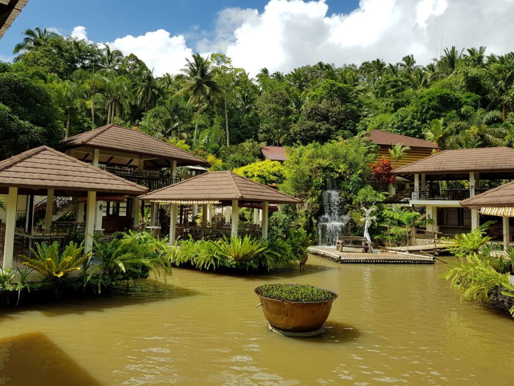 An example of Philippine folk architecture adapting to the tropical climate with local sustainability features.