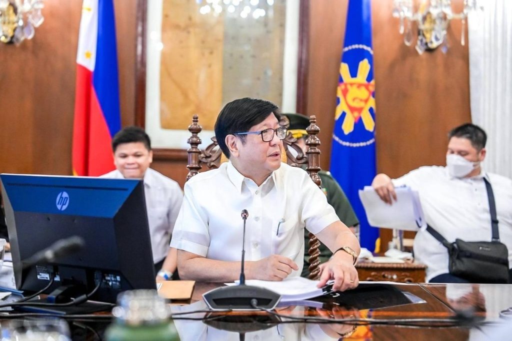 Philippine president Bongbong Marcos