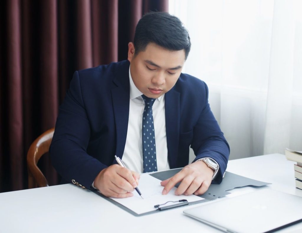 Signing of a joint venture agreement as proof of the engagements