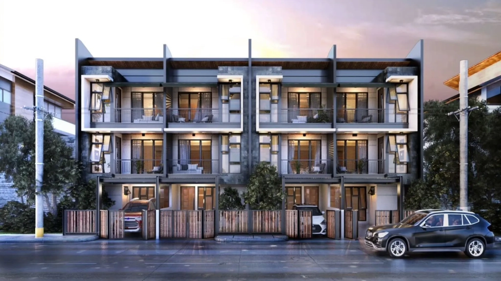 Townhouse Design For Maron Residences