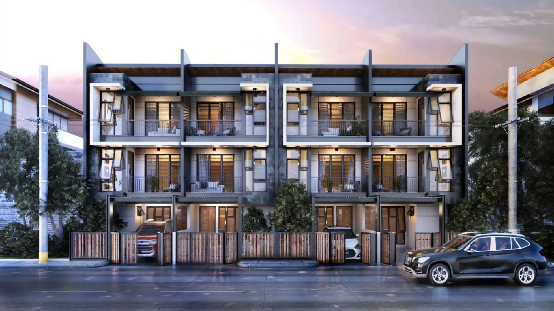 Townhouse Design For Maron Residences