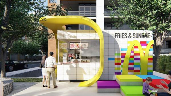Concept Kiosk Design For Outdoors